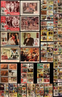 3h235 LOT OF 214 1960S LOBBY CARDS '60s incomplete sets from a variety of different movies!
