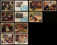 3h256 LOT OF 35 1930S-40S LOBBY CARDS '30s-40s incomplete sets from a variety of different movies!