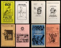 3h337 LOT OF 19 UNCUT PRESSBOOKS '60s-70s advertising images for a variety of different movies!