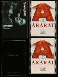 3h495 LOT OF 4 ATOM EGOYAN PUBLISHED SCREENPLAYS '90s-00s Speaking Parts, Ararat, Exotica