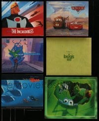 3h389 LOT OF 6 DISNEY PIXAR ANIMATION HARDCOVER BOOKS '90s-00s Incredibles, Finding Nemo & more!