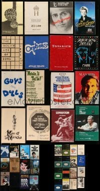 3h214 LOT OF 44 1970S-80S PLAYBILLS '70s-80s great images & info from a variety of stage plays!