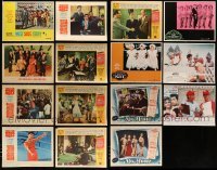 3h269 LOT OF 15 MUSICAL LOBBY CARDS '50s-90s great scenes from a variety of different movies!
