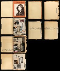 3h127 LOT OF HUNDREDS OF BARBRA STREISAND MAGAZINE PAGES '70s-80s saved by a very dedicated fan!