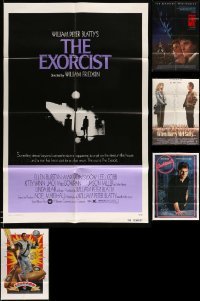 3h183 LOT OF 5 FOLDED REPRODUCTION ONE-SHEETS '90s Exorcist, Cocktail, When Harry Met Sally+more!