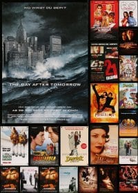 3h684 LOT OF 24 UNFOLDED 23X33 GERMAN A1 POSTERS '00s great movie images!