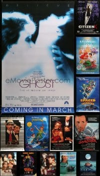 3h822 LOT OF 21 UNFOLDED VIDEO POSTERS '80s-90s great images from a variety of different movies!