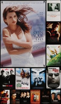 3h776 LOT OF 17 UNFOLDED MOSTLY SINGLE-SIDED 27X40 ONE-SHEETS '90s-00s a variety of movie images!