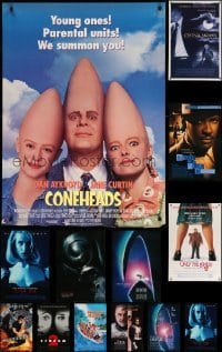 3h767 LOT OF 18 UNFOLDED MOSTLY SINGLE-SIDED MOSTLY 27X40 ONE-SHEETS '90s-00s cool movie images!