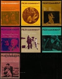 3h589 LOT OF 7 1971-72 FILM COMMENT MAGAZINES '71-72 filled with great movie images & information!