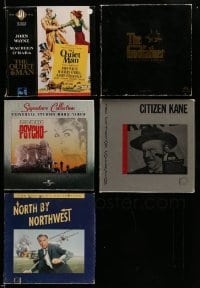 3h302 LOT OF 5 LASER DISC BOX SETS '80s-90s Quiet Man, Godfather, Citizen Kane, North by Northwest