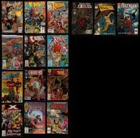 3h169 LOT OF 15 COMIC BOOKS '80s-90s Cable, Batman, a variety of Marvel, D.C. & Amalgam comics!