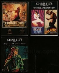 3h422 LOT OF 3 CHRISTIE'S AUCTION CATALOGS '90s filled with images of the best movie posters!