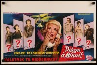 3j184 MIDNIGHT LACE Belgian '60 Rex Harrison, John Gavin, fear possessed sexy Doris Day!