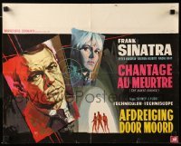 3j186 NAKED RUNNER Belgian '67 different art of Frank Sinatra & Nadia Gray by Ray Elseviers!