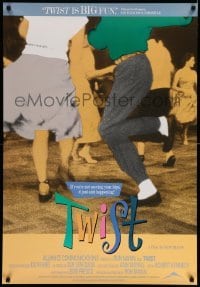 3j108 TWIST Canadian 1sh '92 directed by Ron Mann, cool artistic dancing image!