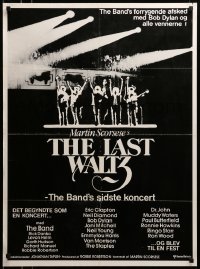 3j275 LAST WALTZ Danish '78 Martin Scorsese, it started as a rock concert & became a celebration!