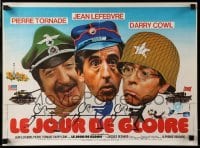 3j775 LE JOUR DE GLOIRE French 15x20 '76 Jacques Besnard, wacky art of stars, the day of glory!