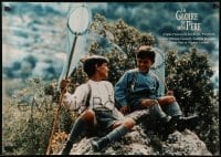 3j054 MY FATHER'S GLORY Swiss '91 Yves Robert, Philippe Caubere, Nathalie Roussel, kids with nets!