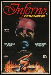 3j151 INFERNO Turkish '83 directed by Dario Argento, different sexy horror artwork by Muz!