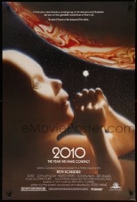 3k495 2010 1sh '84 sequel to 2001: A Space Odyssey, full bleed image of the starchild & Jupiter!
