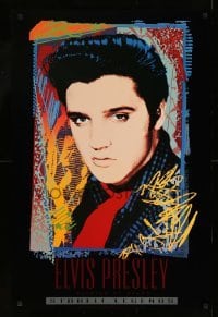 3k404 ELVIS PRESLEY 24x36 commercial poster '93 great art and image of the King by Jim Evans!