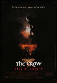 3k591 CROW: CITY OF ANGELS int'l 1sh '96 Tim Pope directed, believe in the power of another!