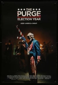 3k831 PURGE ELECTION YEAR DS 1sh '16 Frank Grillo, Elizabeth Mitchell, Keep America Great!
