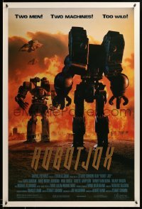 3k855 ROBOT JOX 1sh '90 mech robot fighting, the ultimate killing machine, part man, part metal!