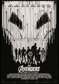 3k489 AVENGERS: AGE OF ULTRON IMAX English mini poster '15 Marvel Comics, Scarlett Johansson!