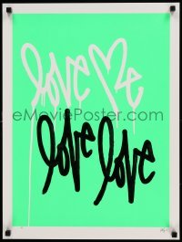 3k071 CURTIS KULIG signed 18x24 art print '11 Love Me, artist's proof with black accents!