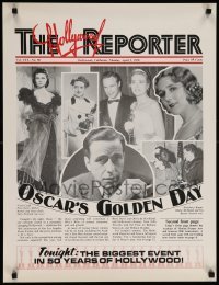 3k331 OSCAR'S GOLDEN DAY 22x39 special '78 Humphrey Bogart, Vivien Leigh, Hattie McDaniel, more!