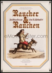 3k252 RAUCHER & RAUCHEN 24x33 German museum/art exhibition '76 British American Tobacco company!