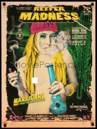 3k050 REEFER MADNESS signed #52/150 19x26 art print R10 by Ron Donovan, Dave Hunter, Zoltron!