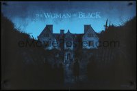 3k060 WOMAN IN BLACK signed #71/200 24x36 art print '12 by artist Daniel Danger, house at night!