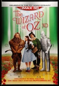 3k994 WIZARD OF OZ advance DS 1sh R13 Victor Fleming, Judy Garland all-time classic, rated PG!