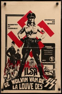 3m075 ILSA SHE WOLF OF THE SS Belgian '74 Dyanne Thorne, Nazi so terrible even the SS feared her!