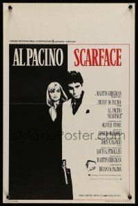 3m153 SCARFACE Belgian '83 Al Pacino as Tony Montana, Michelle Pfeiffer, Brian De Palma!