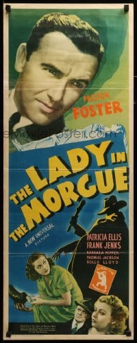 3m620 LADY IN THE MORGUE insert '38 Preston Foster, Patricia Ellis, Frank Jenks, Crime Club!