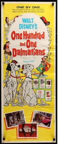 3m689 ONE HUNDRED & ONE DALMATIANS insert '61 most classic Walt Disney canine family cartoon!
