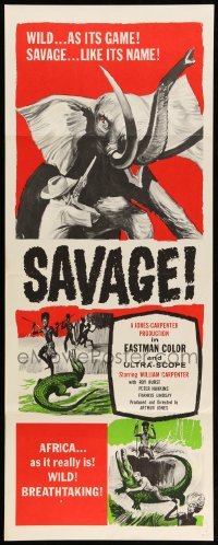 3m772 SAVAGE insert '62 Bill Carpenter on a Mission to Hell in an African jungle!