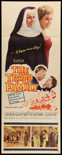 3m926 TRAPP FAMILY insert '60 the real life inspiring Sound of Music story 9 years before!