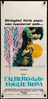 3m379 TREE WITH PINK LEAVES Italian locandina '74 artwork of top stars by Ermanno Iaia!