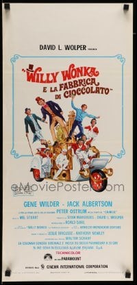 3m395 WILLY WONKA & THE CHOCOLATE FACTORY Italian locandina '71 Gene Wilder classic!