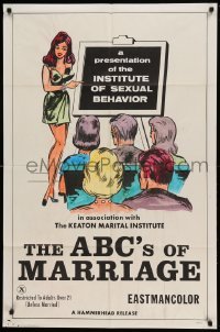 3p014 ABC'S OF MARRIAGE 1sh '70 a presentation of the Institute of Sexual Behavior!