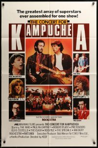 3p160 CONCERT FOR KAMPUCHEA 1sh '81 Paul McCartney, Elvis Costello, The Who, Robert Plant!