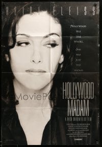 3p376 HEIDI FLEISS: HOLLYWOOD MADAM 1sh '95 Nick Broomfield prostitution documentary!