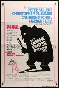 3p706 RETURN OF THE PINK PANTHER 1sh '75 Peter Sellers as Inspector Jacques Clouseau!