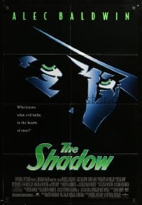 3p755 SHADOW 1sh '94 Alec Baldwin knows what evil lurks in the hearts of men!