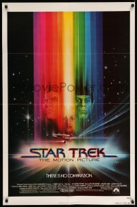 3p811 STAR TREK advance 1sh '79 Bob Peak art of William Shatner, Nimoy, there is no comparison!